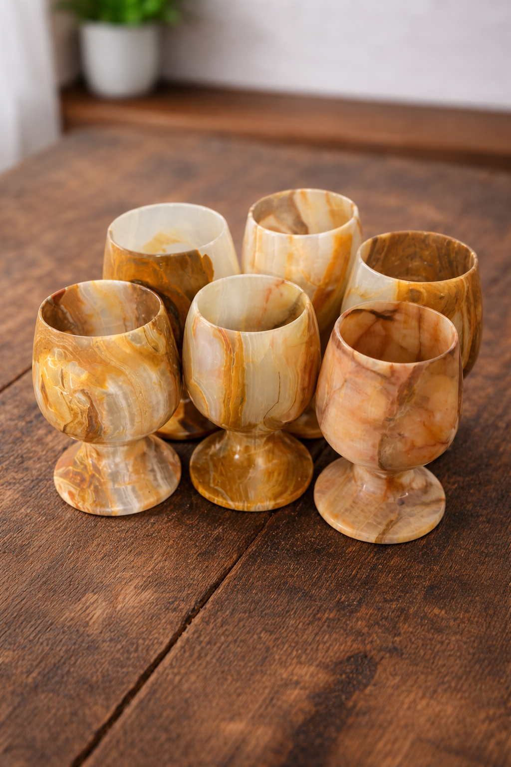 Onyx Wine Goblet Set NZ
