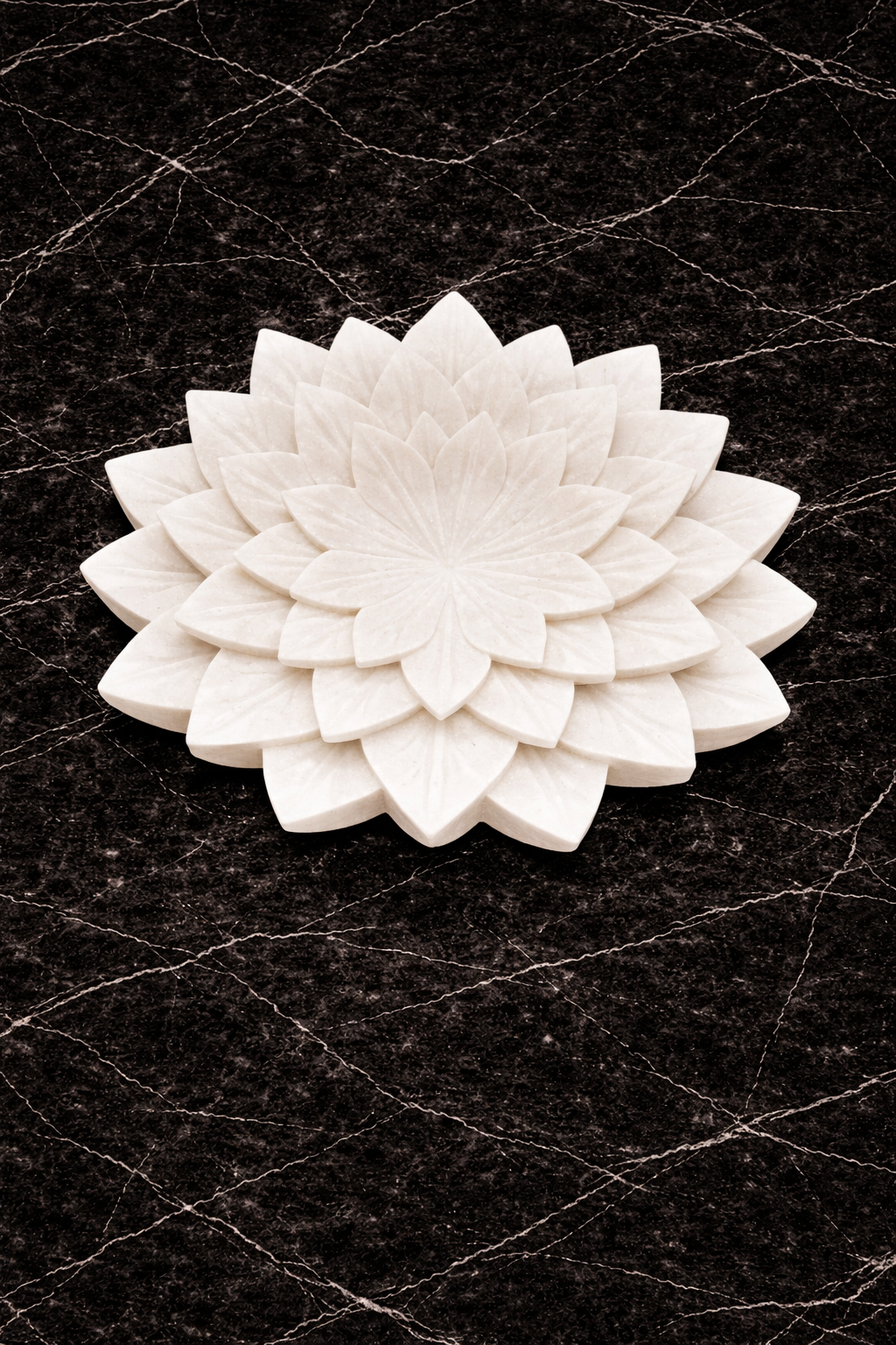 luxury marble lotus tray set home decor New Zealand coffee table styling