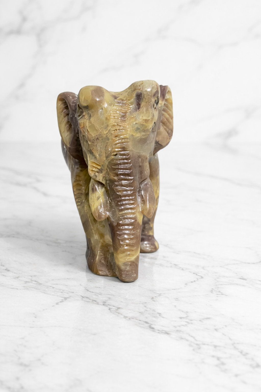 stone elephant statue clean aesthetic home styling nz