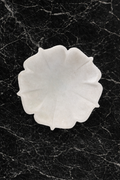 white marble decorative bowl nz on black marble background luxury stone tray minimalist home decor