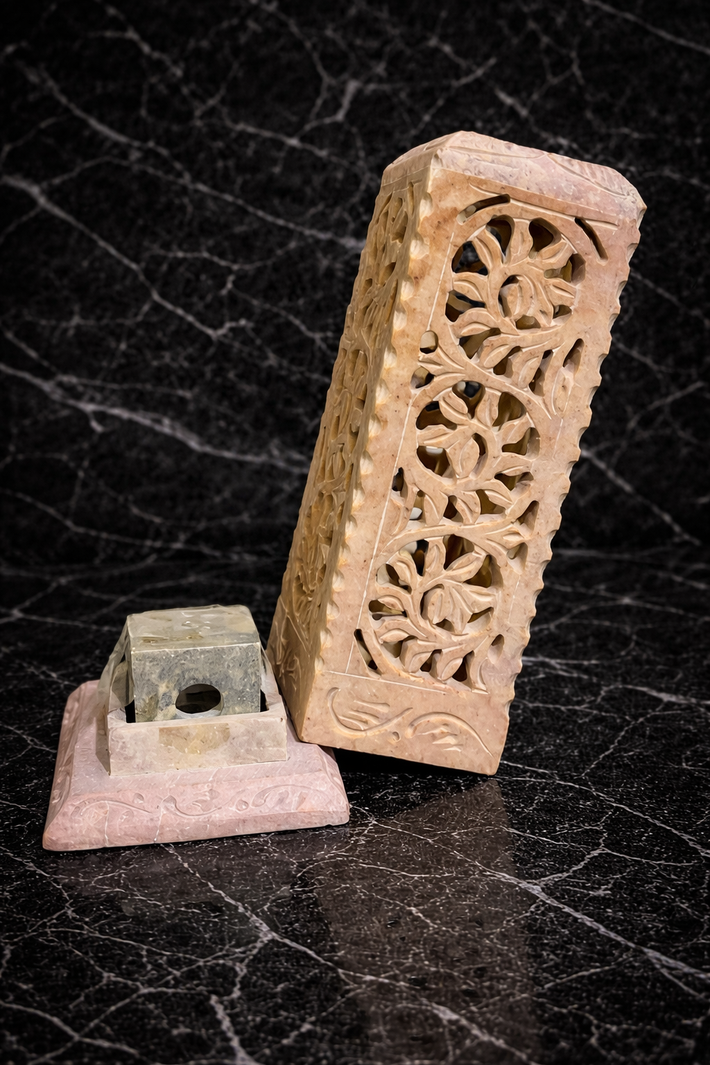 luxury candle decor entry table styling nz